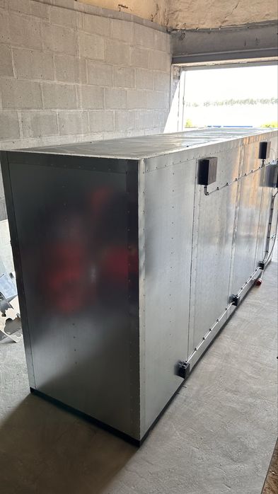 Піч полімеризації порошкової фарби Печь полимеризации