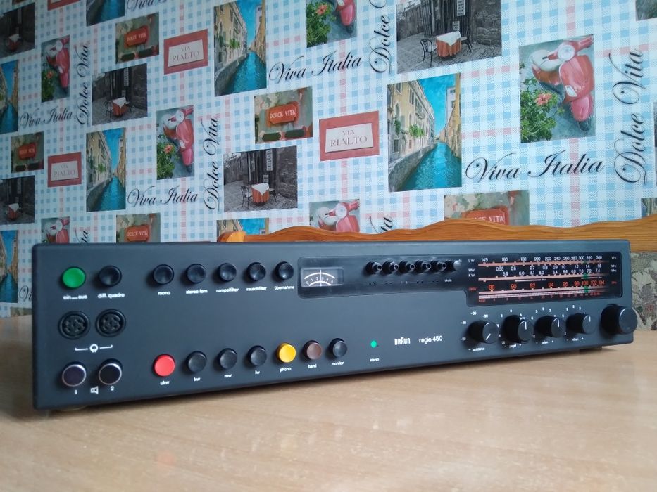 Надёжный винтажный Braun Regie 450,2×50 Вт,АССОРТИМЕНТ,гарантия!