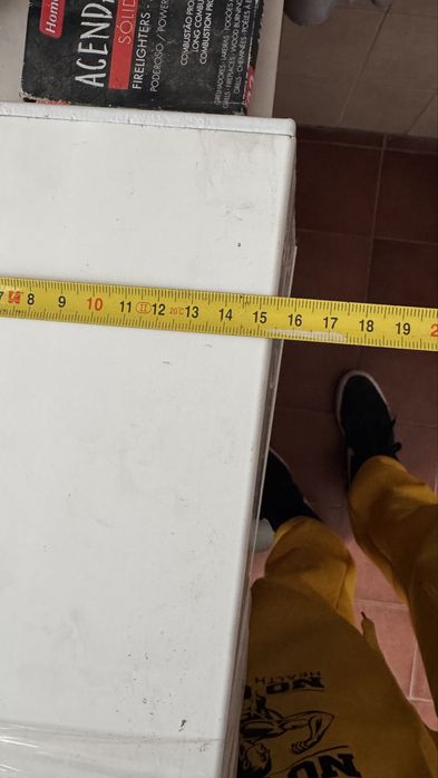 Caixa de estores PVC isolada + persiana cinzenta (kit completo) 85cm