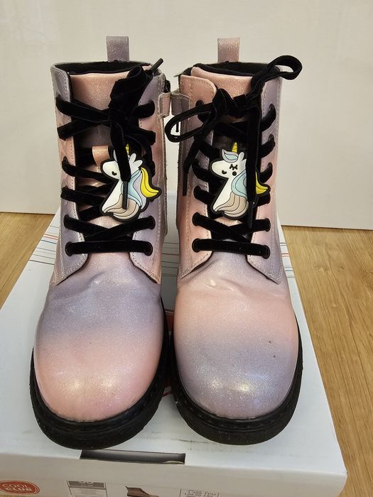 Buty jesienne zimowe botki kozaki 35