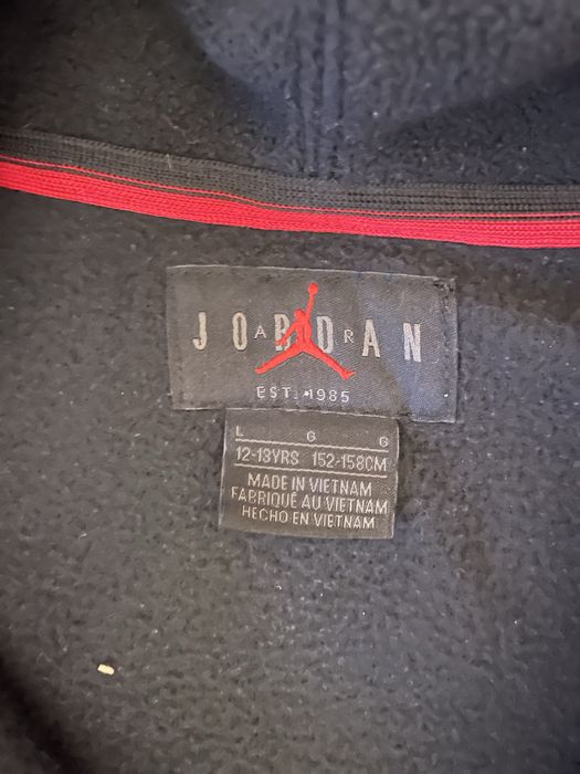 Худі на флісі підліткове Nike Jordan