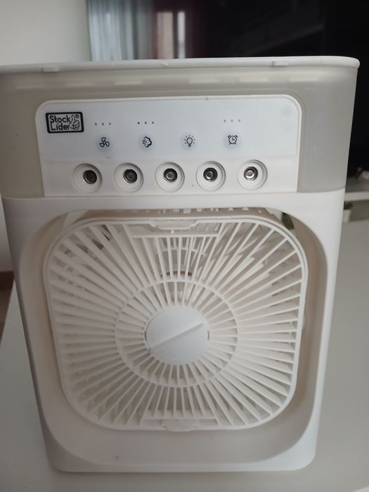 Ventoinha Climatizadora com Depósito para Gelo – Ar Fresco