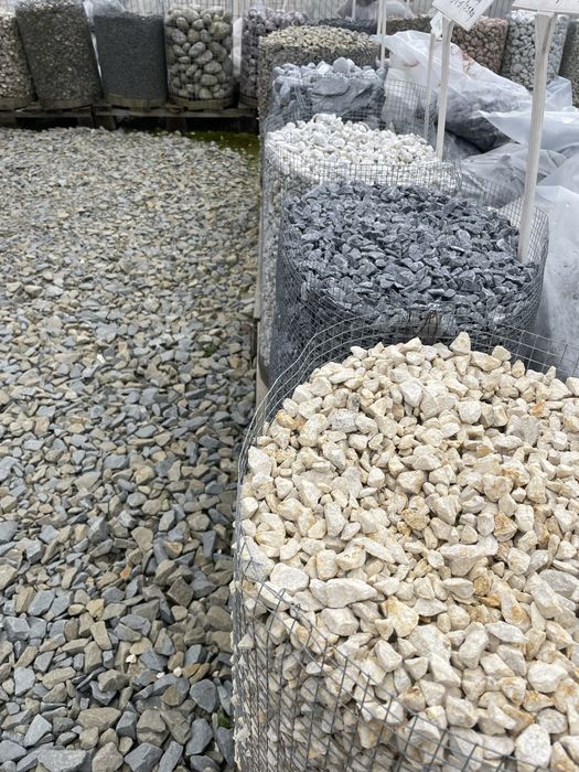 Kamienie grys kliniec tłuczeń żwir torf piaski kamień ozdobny kora