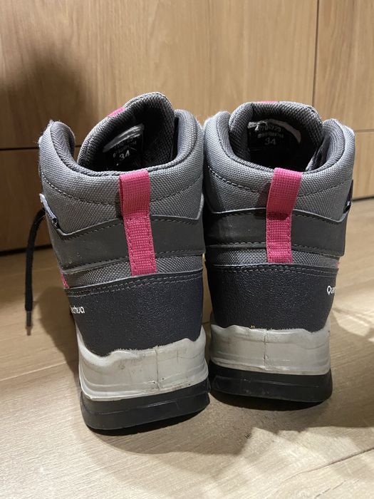 Buty trekkingowe górskie Decathlon r.34 Quechua