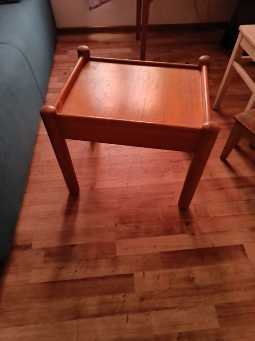 Duński stolik stoliczek tekowy