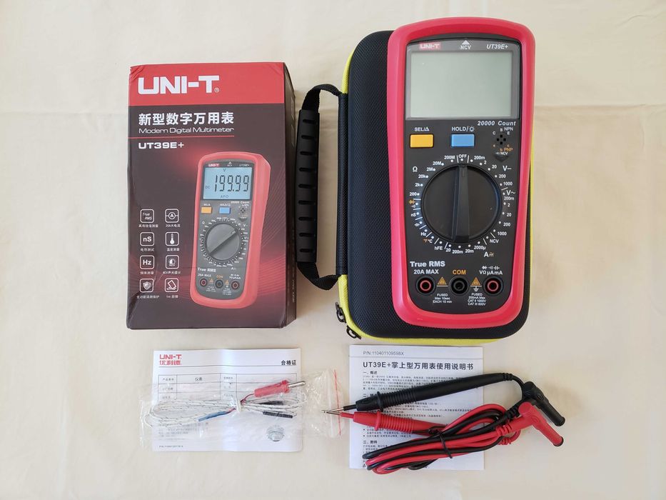 Мультиметр Тестер UNI-T UT39E+ Цифровой Измерительный Прибор