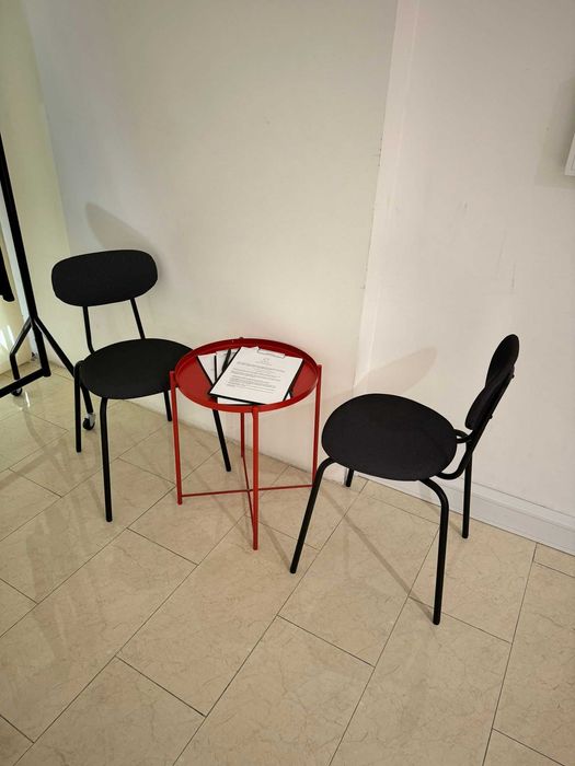 GLADOM Red Side Table IKEA