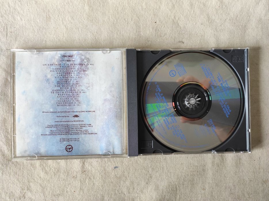 Ennio Morricone Mission Misja Soundtrack CD