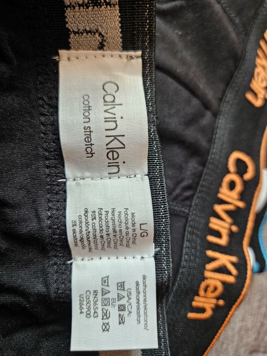 Труси боксери Calvin Klein набір 3 шт/ трусы М Л