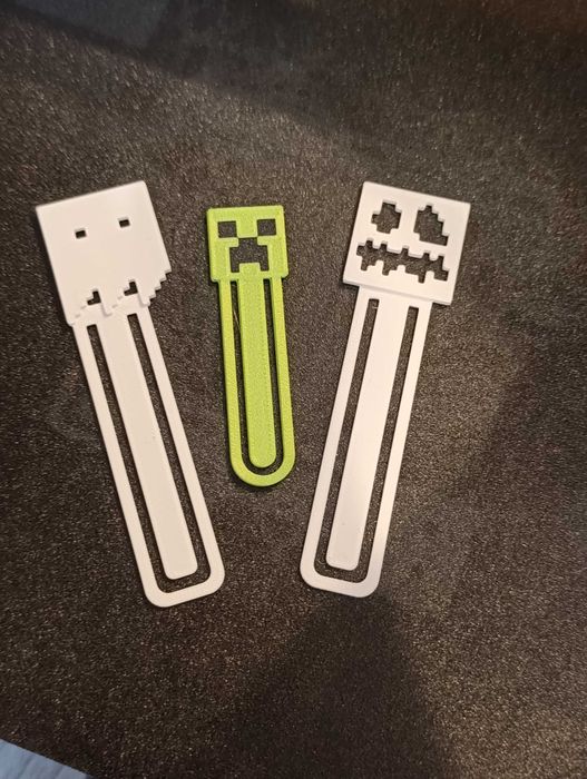 Zakładki do książek Minecraft 3 sztuki