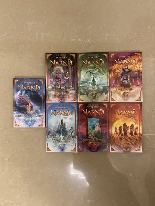 Opowieści z Narnii Seria 7 tomów książki