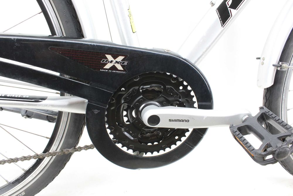 ALU rower miejski RIXE 24 biegi DEORE LX koła 28 cali PRĄDNICA