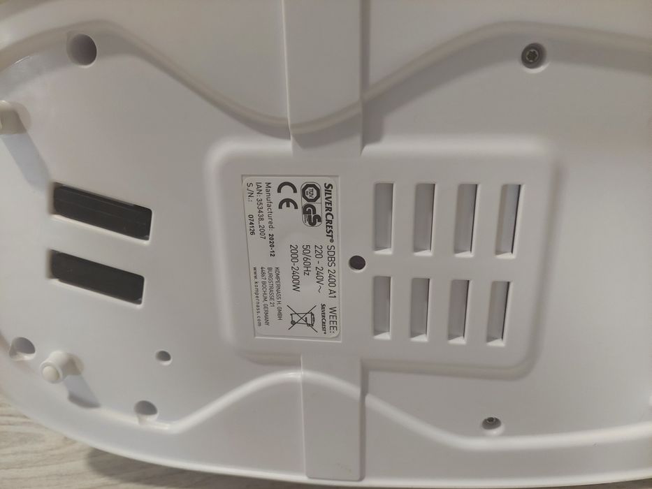 Ferro de engomar com caldeira