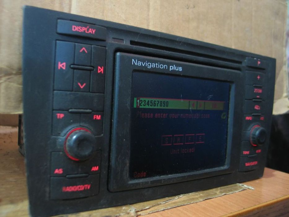 radio radioodtwarzacz nawigacja navi plus audi a6 c5 4b0035192k