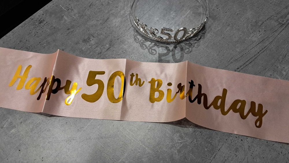 Sprzedam gadżety na 50 urodziny