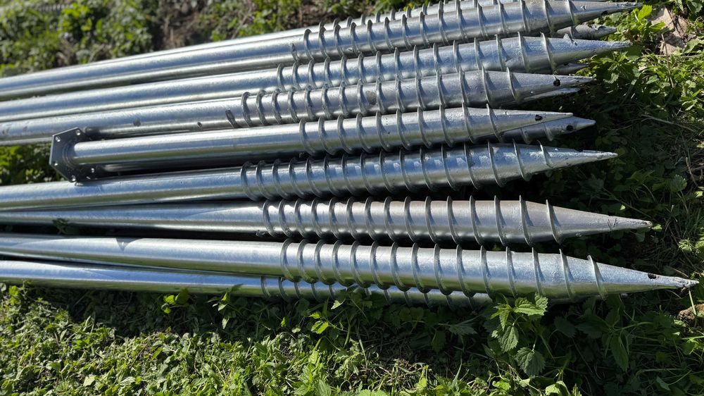 РОЗПРОДАЖ! Палі гвинтові геошурупи Для альтанки лазні сонячних панелей