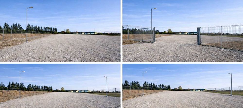 Plac do wynajęcia - do 6 ha (60000m2) | Goleniów | Utwardzony, Ogrodzony, Oświetlony
