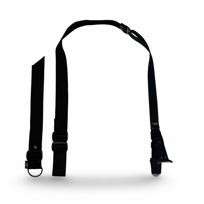 Збройовий ремінь одно-двоточковий з додатковим кріпленням