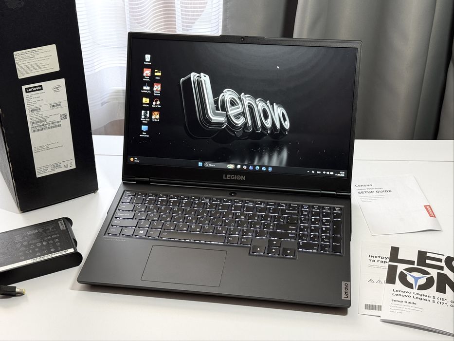 Lenovo Legion 5 / GTX1660Ti-6GB/512GB/120Hz/Ноутбук.