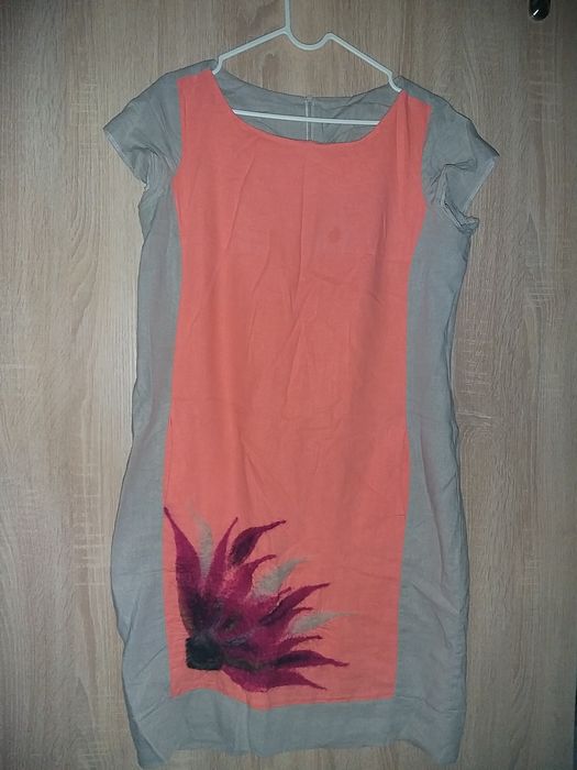 Sukielna lniana mini 42