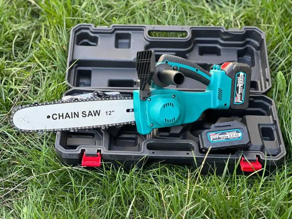 Пилка цепная аккумуляторная Makita 30см. Бесщеточная. Макита. Пила