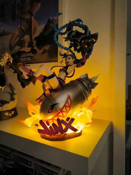 League Of Legends Figure Arcane Jinx - Myethos 35cm