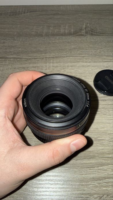 Обʼєктив Canon EF 50mm f/1.4 кенон