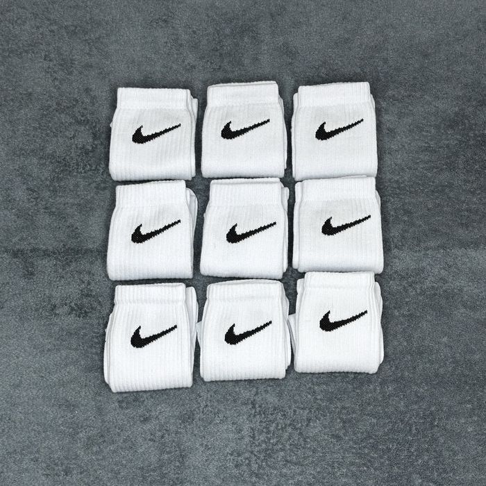9 par nike skarpetki