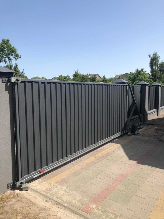 Виготовлення воріт / Монтаж АВТОМАТИКИ Металеві Ковані брами ПІД КЛЮЧ