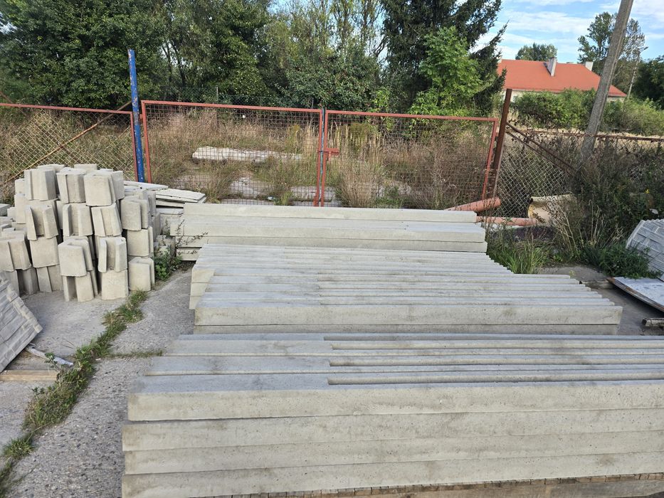 Ogrodzenia betonowe słupki betonowe