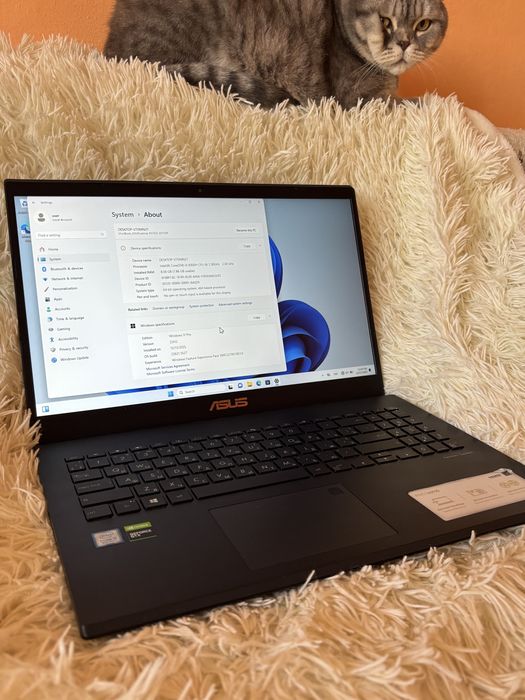 Ноутбук Asus vivobook x571gt NVIDIA GeForce GTX 1650