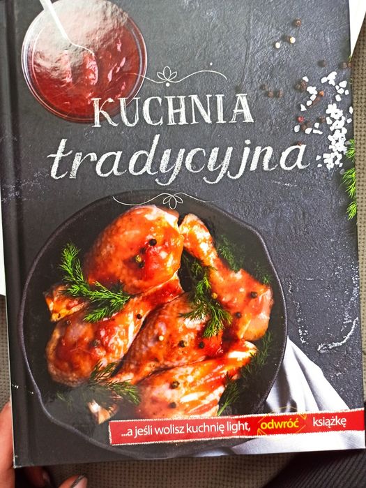 Książka kucharska 2w 1 light i tradycyjna nowa