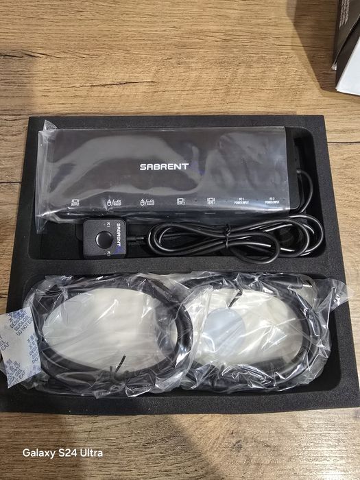 Sabrent przełącznik KVM 2 porty