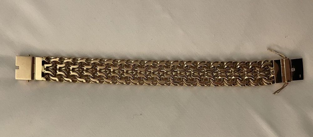 # браслет#бисмарк#длина 24 см# золото 585#под заказ#