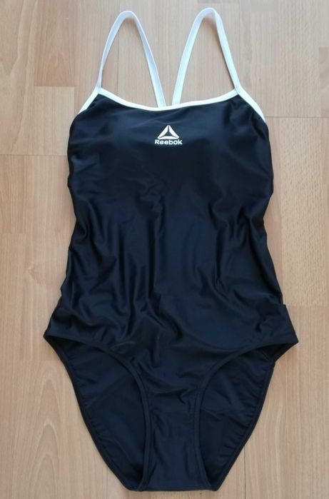 Reebok jednoczęściowy kostium kąpielowy – rozmiar 38, czarny