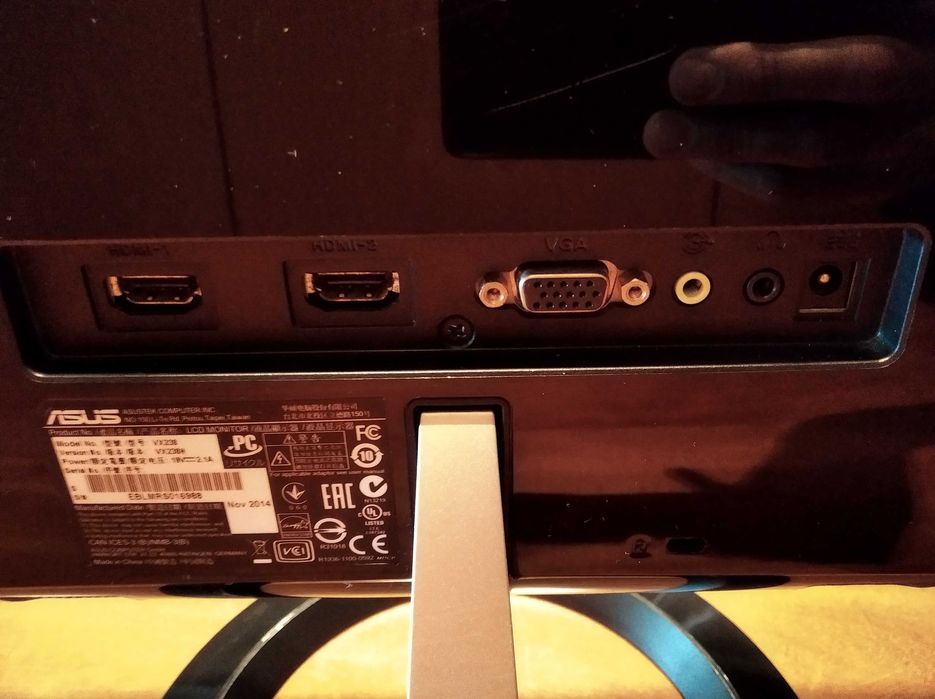 Monitor Asus VX238H para reparação / peças