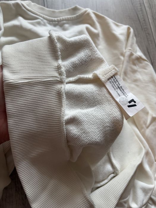 Młodzieżowa bluza beżowa REPORTER oversize | Rozmiar S