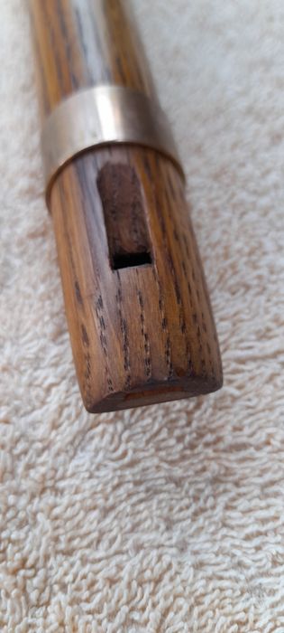 Flet drewniany tonacja C