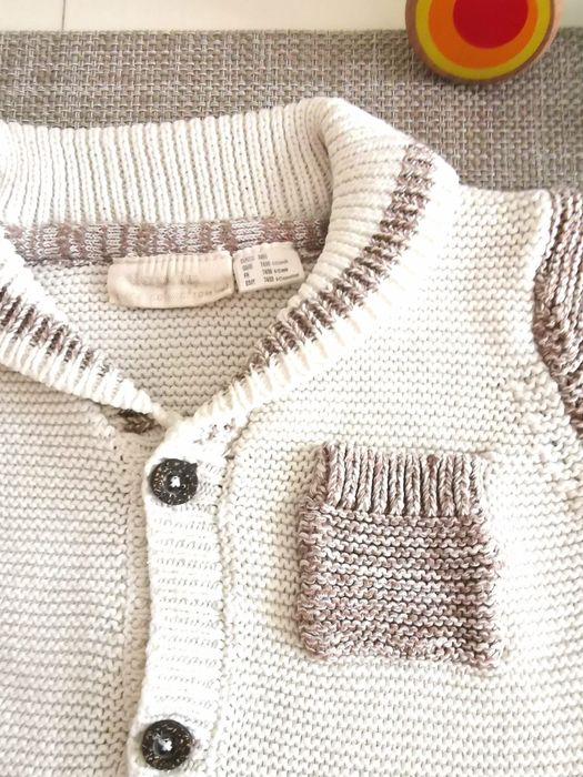 Lupilu piękny sweterek chłopięcy boho styl