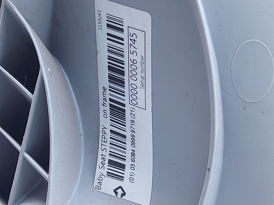 Krzesełko na rower dziecięce firma BRWIN