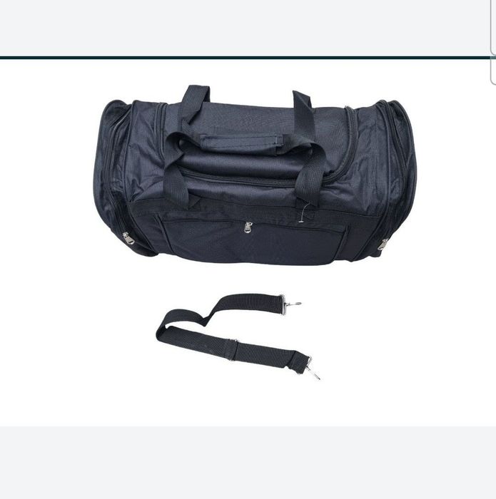 Torba podróżna czarna 80x43x35 cm 120 L