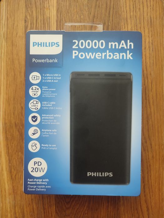 Power bank "Phillips" 20000 mAh