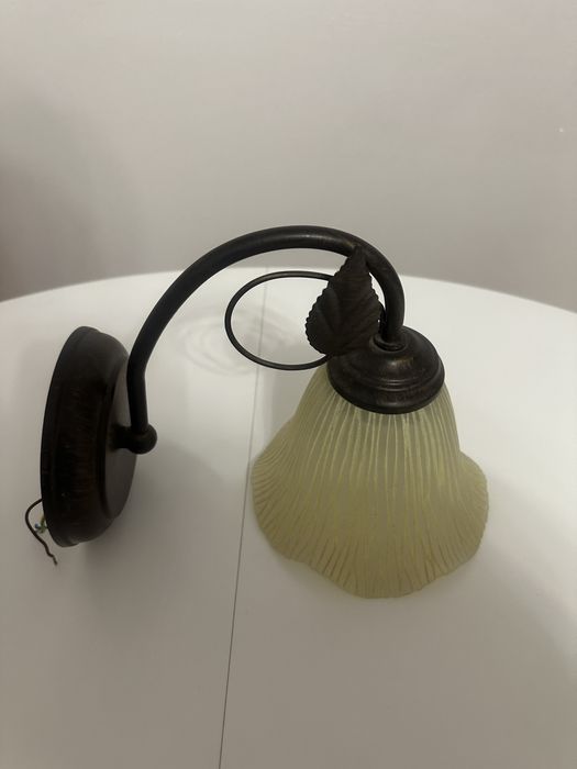 Komplet żyrandol i kinkiet