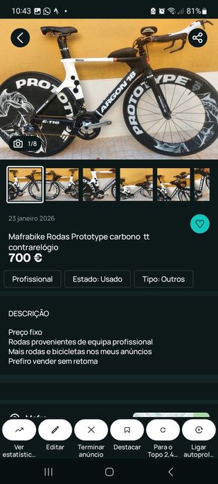 Acessórios para bicicletas oportunidades