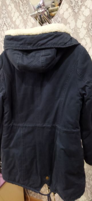 Парка, синій колір