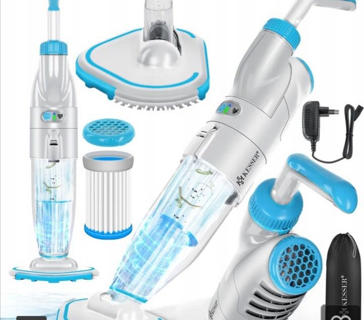 Akumulartorowy odkurzacz elektryczny do dna basenu