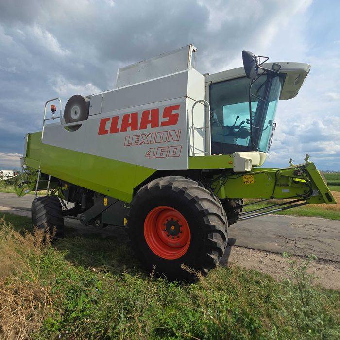 Свіжий claas lexion 460 з жаткою
