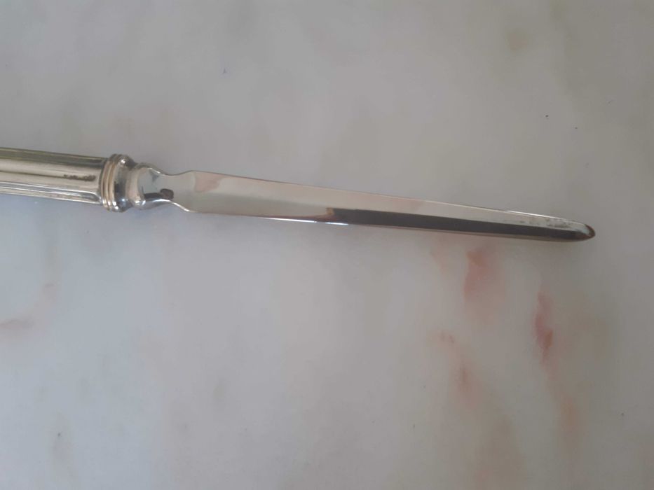 Abridor de cartas, com cabeça de cavalo, anos 80, nunca usado