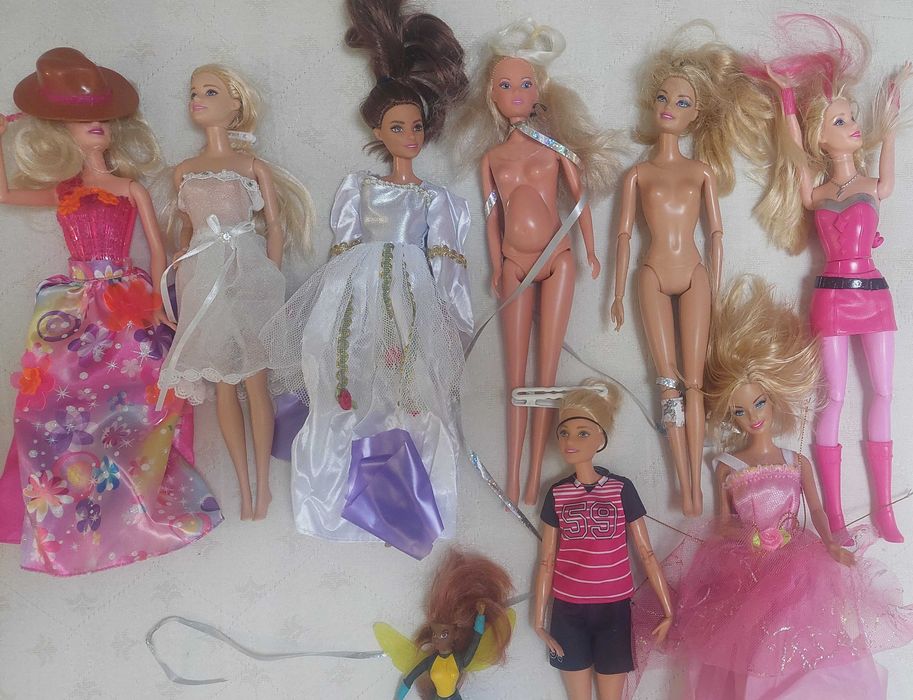 Zestaw Lalki ala Barbie 9 szt.
