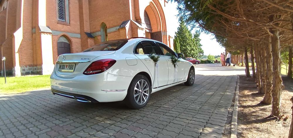 Auto do ślubu wesele